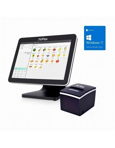 PACK TPV AVPOS K5000 15 TACTIL INTEL...