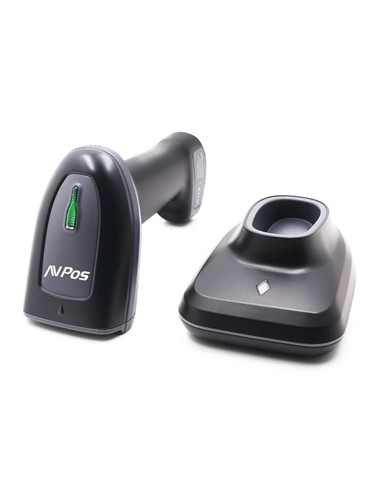 LECTOR AVPOS CODIGOS 1D + 2D +QR BT230 WIRELESS...