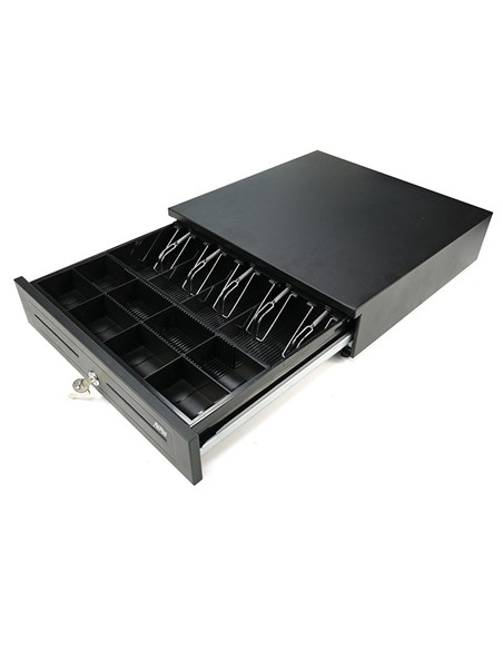 CAJON PORTAMONEDAS AVPOS U285 41CM ACERO ALTA RESISTENCIA BANDEJA EXTRAIBLE