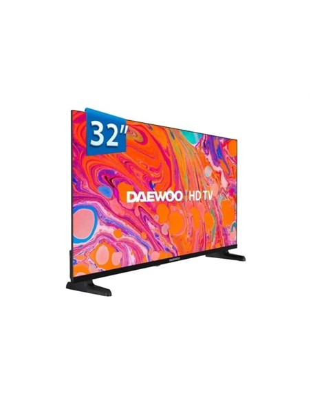 TELEVISOR DAEWOO 32 QLED FHD USB SMART TV  WIFI VIDAA BLUETOOTH HOTEL