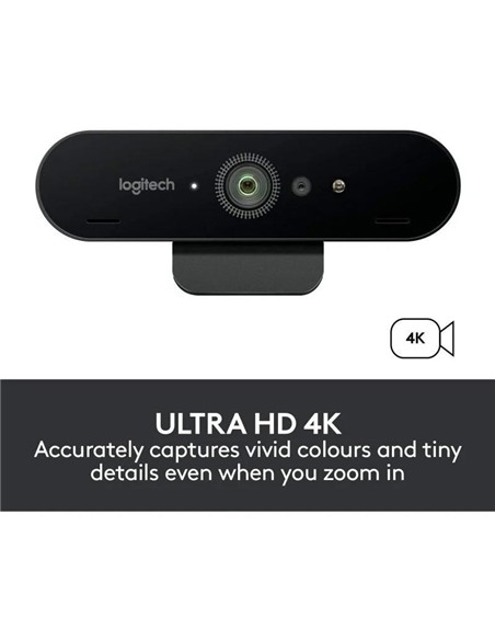 WEBCAM LOGITECH BRIO 4K ULTRAHD