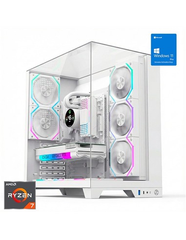 ORDENADOR GAMING INFINITY PRO WHITE RGB R7...