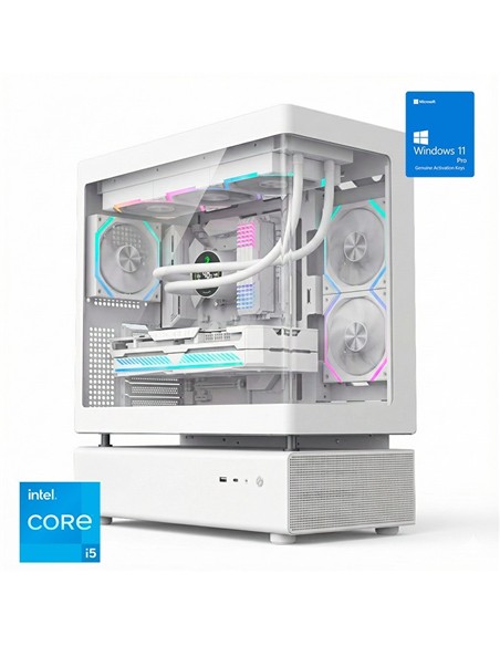 ORDENADOR GAMING N80 WHITE RGB I5 14600K/32 DDR5/1TB NVME/WIFI/REF.LIQ/800W/W11PRO