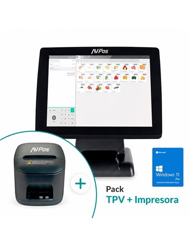 PACK TPV AVPOS K3000 15...
