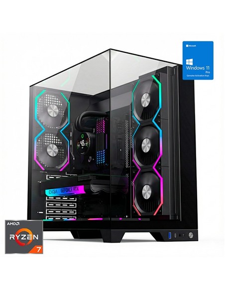 ORDENADOR GAMING INFINITY PRO RGB R7 9800X3D/32GB DDR5/SSD1TB NVME/WIFI/R.LIQ/800W/W11PRO