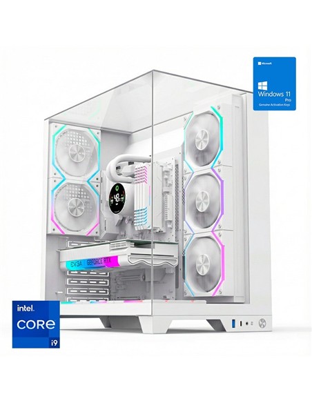 ORDENADOR GAMING INFINITY PRO WHITE RGB I9 14900K/32GB/SSD1TB NVME/WIFI/R.LIQ/800W/W11PRO