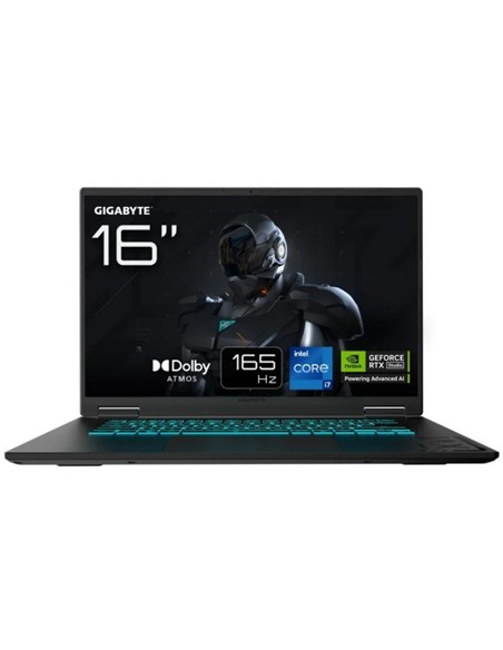 PORTATIL GAMING GIGABYTE A16 I7 13620H/32GB DDR5/SSD1TB/16 WUXGA/RTX5060/W11PRO