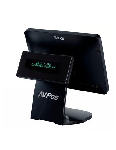 TPV AVPOS K5000 15 ALUMINIO TACTIL INTEL...