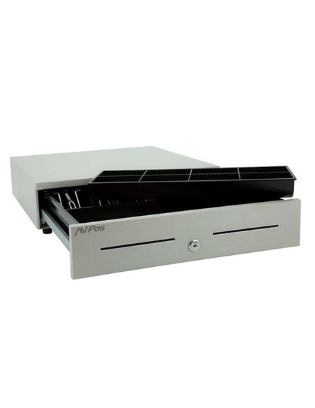 CAJON PORTAMONEDAS AVPOS 41CM WHITE