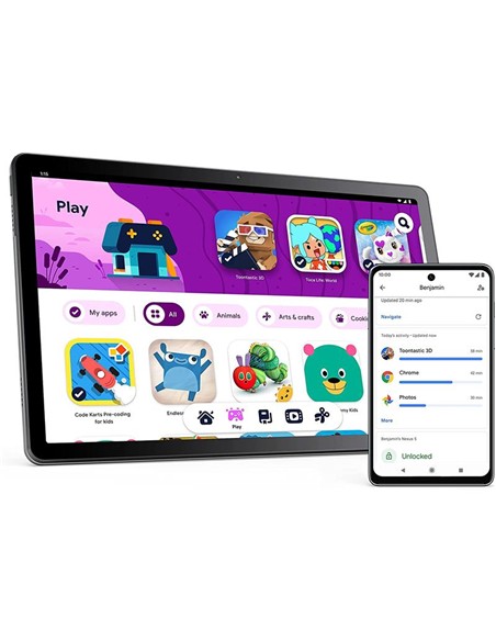 TABLET LENOVO M10 10.6 2K PLUS 4GB/128GB MEDIATEK G80 BLACK