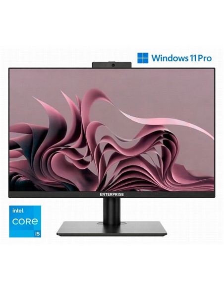 ORDENADOR ENTERPRISE AIO DOHA 27 I5 14400/8GB DDR5/SSD1TB/WIFI/WEBCAM/ERGO/3Y/W11PRO BLACK
