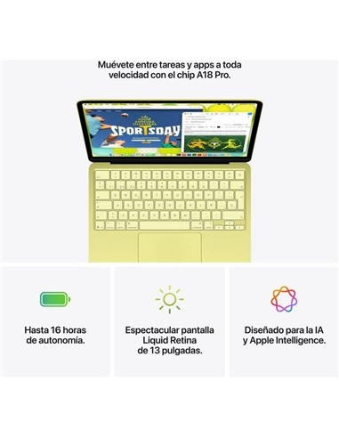 PORTATIL APPLE MACBOOK NEO A18 PRO/6-CORE...