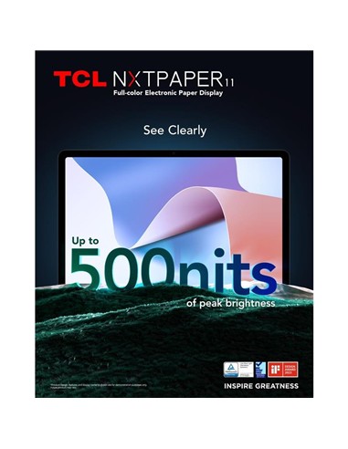 TABLET TCL 9466X4 NXTPAPER 11 2K 4GB/128GB 8MPX BLACK