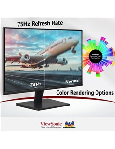 MONITOR VIEWSONIC 27 IPS FHD VGA HDMI VESA 3YR GARANTIA 2
