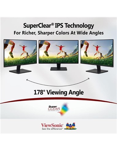 MONITOR VIEWSONIC 27 IPS FHD VGA HDMI VESA 3YR...