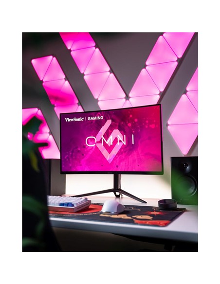 MONITOR GAMING VIEWSONIC 27 165HZ CURVO MULTIM ERGONOMICO HDMI DP 3YR GAR