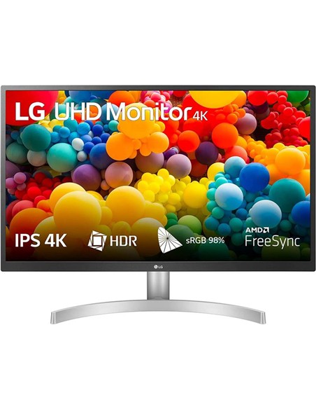 MONITOR LG 27UL500-W 27 IPS 4K 3840X2160 5MS DP 2XHDMI