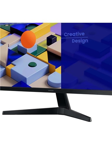 MONITOR SAMSUNG 24 IPS FULL HD VGA HDMI VESA BLACK
