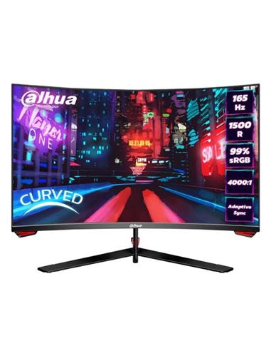 MONITOR DAHUA 27? CURVO FHD 165HZ GAMING DISPLAYPORT DP HDMI 3YR GARANTIA