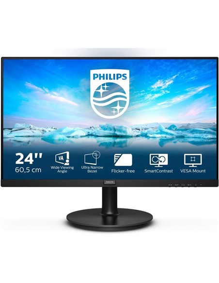 MONITOR PHILIPS 24 241V8L FHD VGA HDMI INCLI