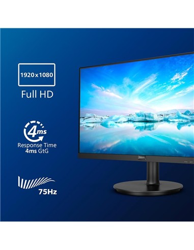 MONITOR PHILIPS 24 241V8L FHD VGA HDMI INCLI