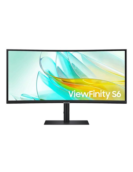 MONITOR SAMSUNG VIEWFINITY S6 34 CURVO UWQHD MULTIMEDIA DP HDMI