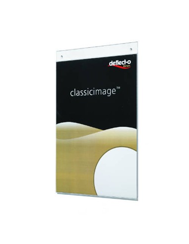 EXPOSITOR DE PARED FORMATO A4 VERTICAL DEFLECTO 1324399.