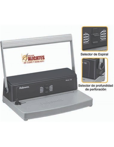 ENCUADERNADORA FELLOWES METAL 50.