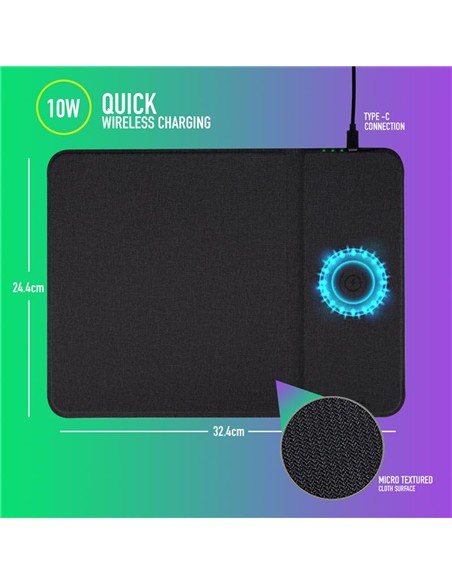 ALFOMBRILLA NGS WIRELESS CHARGER PIER