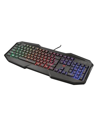 TECLADO TRUST GAMING GXT830RW KB LED RAINBOW WAVE