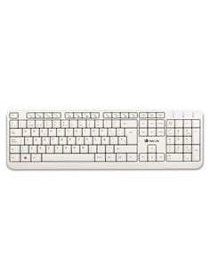 TECLADO NGS SPIKE USB WHITE