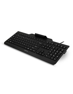 TECLADO + LECTOR CHIP DNI CHERRY KC1000 USB BLACK 2