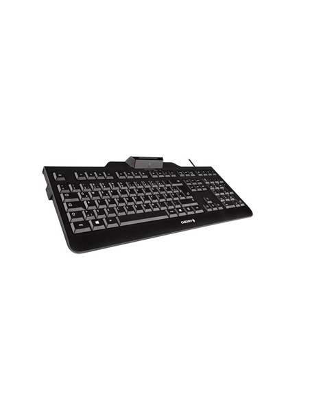 TECLADO + LECTOR CHIP DNI CHERRY KC1000 USB BLACK