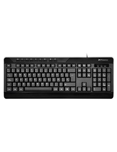 TECLADO PHOENIX MULTIMEDIA USB BLACK