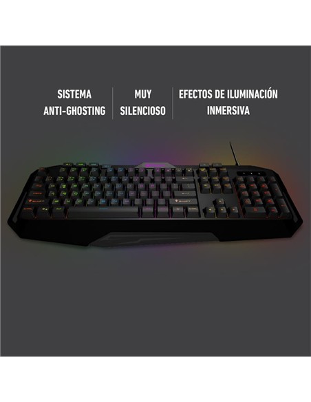 TECLADO PHOENIX GAMING USB RGB