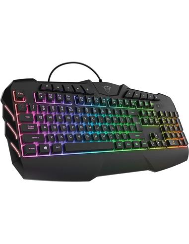TECLADO TRUST GAMING GXT 881 ODYSS SEMI-MECANICO USB RGB