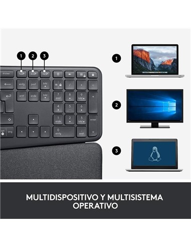 TECLADO LOGITECH ERGO K860 WIRELESS