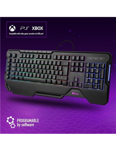 TECLADO NGS GKX-450 GAMING USB RGB