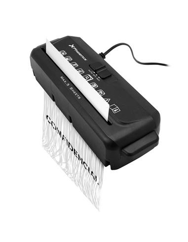 DESTRUCTORA PHOENIX PORTATIL 5 HOJAS TIRAS