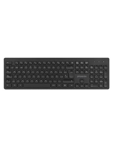 TECLADO PHOENIX K200 WIRELESS BLACK