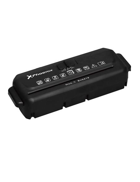 DESTRUCTORA PHOENIX PORTATIL 5 HOJAS TIRAS