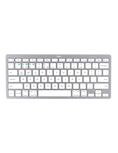 TECLADO TRUST BASICS SLIM WIRELESS BLUETOOTH...