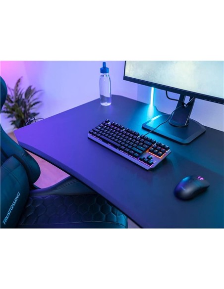 TECLADO TRUST GAMING GXT 834 CALLAZ MECANICO TKL USB RGB