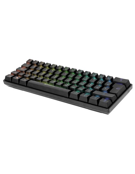 TECLADO PHOENIX MIRAGE MECANICO TKL GAMING USB RGB BLACK