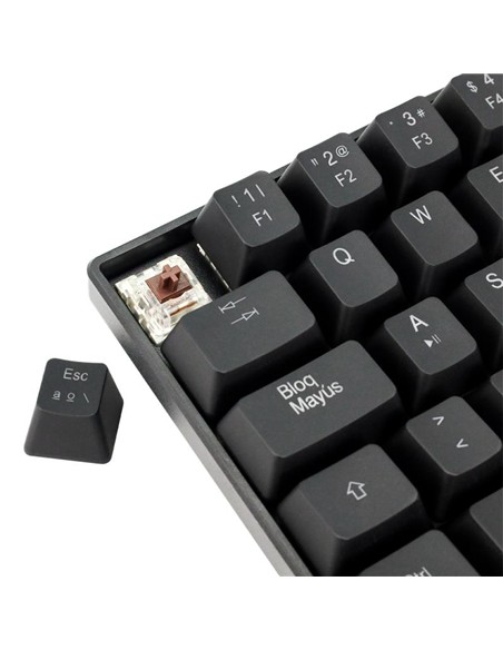 TECLADO PHOENIX MIRAGE MECANICO TKL GAMING USB RGB BLACK