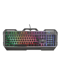 TECLADO TRUST GAMING GXT856 TORAC METALICO USB RGB