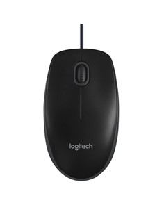 RATON LOGITECH B100 USB BLACK