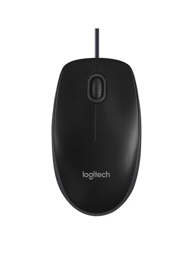 RATON LOGITECH B100 USB BLACK