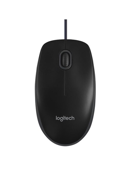RATON LOGITECH B100 USB BLACK