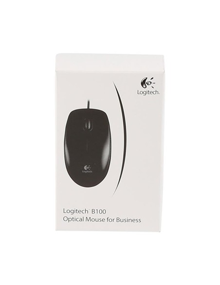 RATON LOGITECH B100 USB BLACK